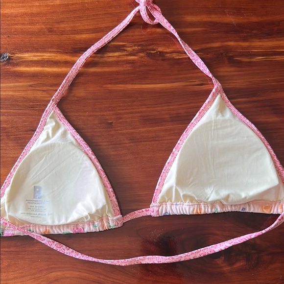 Blackbough Pink Floral Bikini Top - Picture 3 of 4